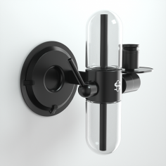 WALL MOUNT BLACK-STUNDENGLASS 2