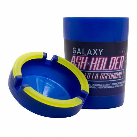 CENICERO ASH HOLDER GLOW IN THE DARK-GALAXY