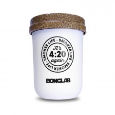 JAR BLANCO 8OZ-BONGLAB RE:...